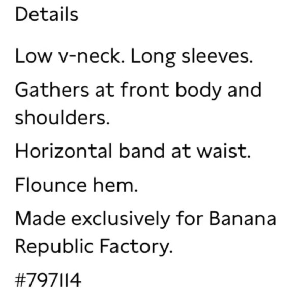 Banana Republic Wrap Top - Picture 5 of 6